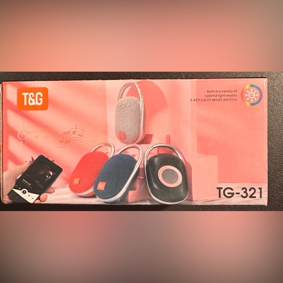⭐️T&G portable mini bluetooth speaker clip on Brand New⭐️ - Picture 5 of 6